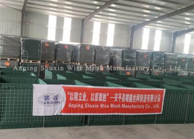 Chine Barrières 300gsm remplies de sable de la soudure 5mm 75x75mm en stock à vendre