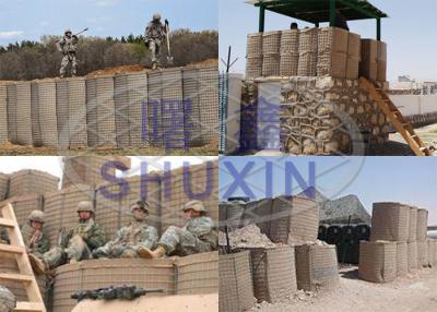 Chine Barrières remplies de sable 5m grandes galvanisées à chaud militaires standard à vendre