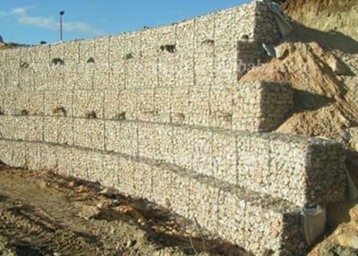 Chine Cages galvanisées de mur de Gabion de contrôle d'érosion d'immersion chaude à vendre