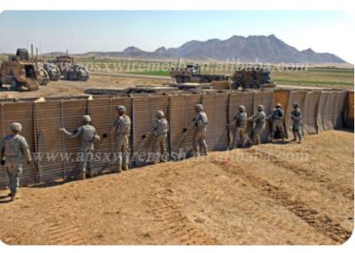 China Collapsible 4mm Hesco Barriers Military Edge Protection Wall Mil 10 Fence for sale