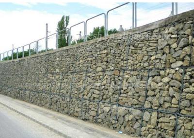 China  2.2mm dia Gabion Wall Cages Basket for sale