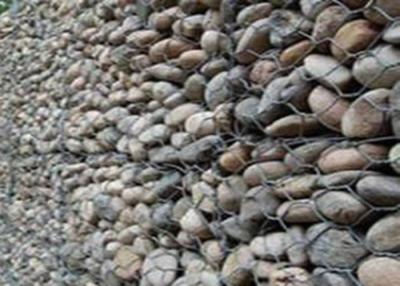 China El Pvc del hexágono 2.0m m cubrió las cestas de Gabion que la pared enjaula para prevenir en venta