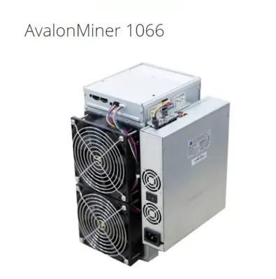China 16nm BTC Miner Machine 3250w 3300w Avalon 1066 Pro 55th 4 Fans for sale