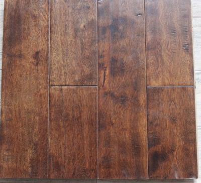 China distressed birch solid and engineered hardwood flooring to NORTH AMERICA for sale
