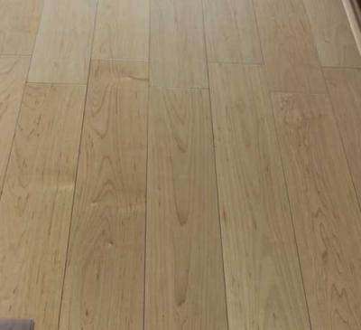 China Canadian Hard Maple Engineered hardWood Flooring with smooth surface and natural lacquer for sale