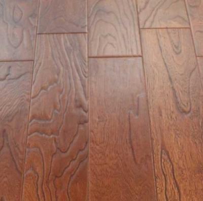 China suelo dirigido olmo grabado en relieve de la madera dura en venta