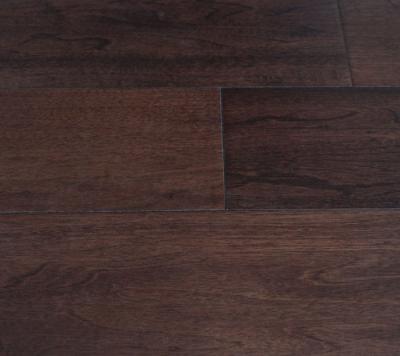 China Chinese Walnut Multi-layers Engineered Flooring with stained color, matt for sale