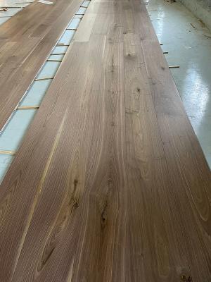 China Length 4000MM American Walnut Engineered Wood Flooring- Super Size Walnut Floor en venta