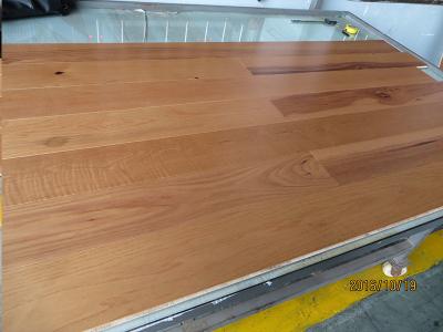 China natural lacquered hickory engineered wood flooring; hickory wood flooring supplier for sale
