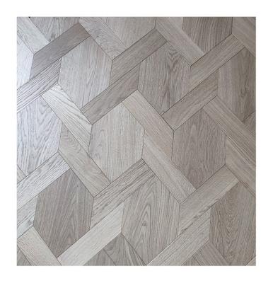 Chine Natural Vanished Shaped Oak Parquet Flooring, Hexagon & Shaped Parquet, ABC grade à vendre