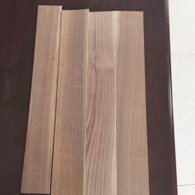 China American Walnut flooring veneers; Walnut top layer for flooring, black walnut lamellas for engineered floors for sale