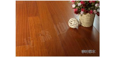 China Suelo sólido de la madera dura de Jatoba (cereza brasileña), grado de A, superficie lisa, preacabada en venta