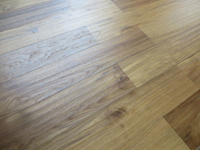 China Rustic Burma Teak Multi-Layers Engineered Flooring With Slight Brushed & Handscraped Surface for sale