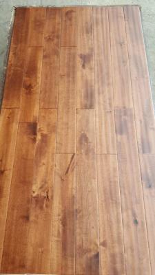 China Rustic And Handscraped China Birch Solid Hardwood Flooring, ABCD Grade for sale