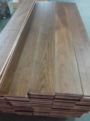 China wide plank American Walnut Engineered wood flooring wIth classic ABC grade for sale