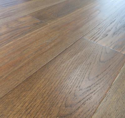 China handscraped and brushed hickory engineered hardwood flooring for sale
