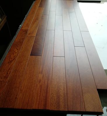China Matt Exotic Brazilian Cherry Solid Wood Flooring, Solid Jatoba Hardwood Flooring for sale