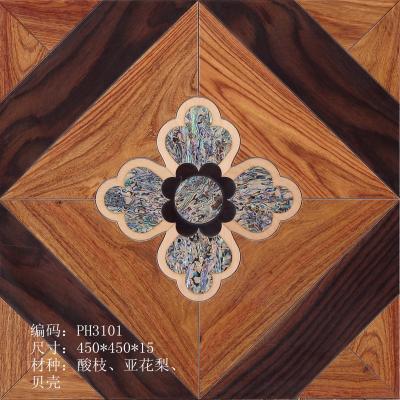 China Art Wood Parquet Tiles in Engineered wood flooring, lots of designs for choice for sale