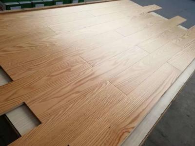 China American Red Oak engineered hardwood flooring, natural lacquered with semi-gloss for sale