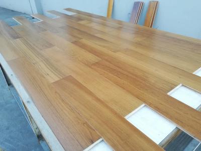 China natural lacquered Burma Teak multi layers engineered wood flooring for sale