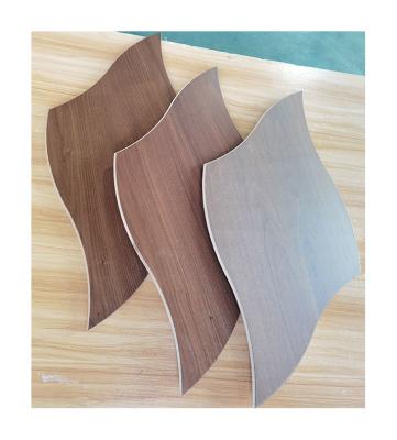 China Modular Geometric Wood Flooring--Leaf Shaped Walnut Parquet Flooring en venta