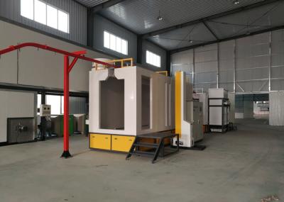 China CE Aluminium Powder Coating Plant / Automatic Powder Coating System Gas LPG Oil Heating for sale