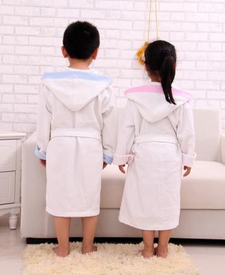 China 100% cotton children bath robe for sale