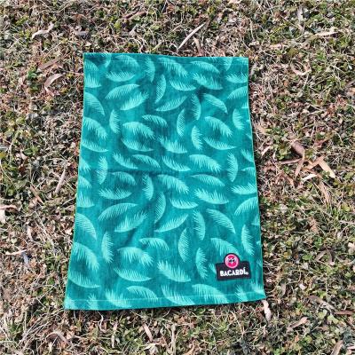 China wholesale  microfiber   custom designer print beach towel with logo sand free quick dry summer beach towel for sale