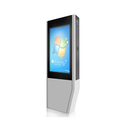 China Waterproof Outdoor LCD Digital Signage Sunlight Readable LCD Display Kiosk Totem for sale