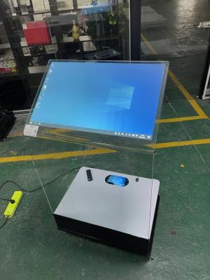 China 30inch 3300 Lumen Touch Projector Kiosk Holo Rear Projection Film for sale