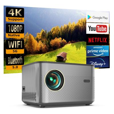 China Full HD 1080P 4K Home Theater Projector Smart Android WIFI 3D Video for sale