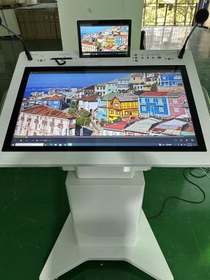 China Smart double screen AIO meeting podium 32