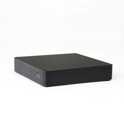 China Mini PC Box Core I3 I5 Advertising 4k Media Player Box Wifi Network Black Color Te koop