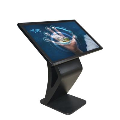 China 55 Inch Advertising Interactive Digital Signage Kiosk All In One 500 Cd/m2 for sale