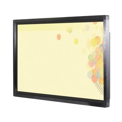 China 43 inch  black color metal frame Wall Mounted indoor network Digital Signage displays for advertising for sale