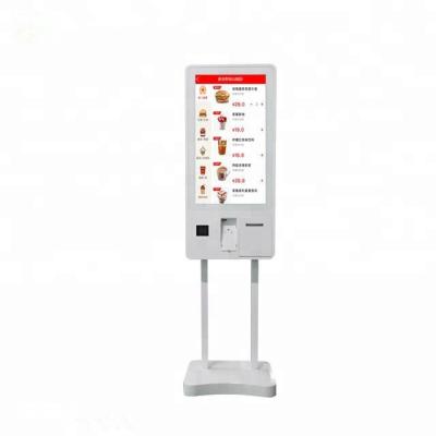 Chine Kiosque à chaînes de service d'individu de restaurant kiosque de machine de paiement de 27 pouces à vendre