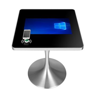 China Coffee Shop Interactive Multi Touch Table 22 Inch With Wireless Charger for sale