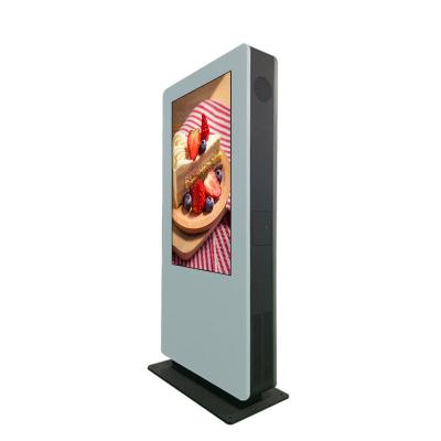 China High Brightness Free Standing Digital Signage Outdoor 43 Inch 49 Inch 55 Inch for sale