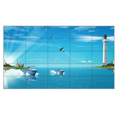 China Super Narrow Bezel Samsung Digital Signage Video Wall Displaysl 5x5 250W 450 Nits for sale