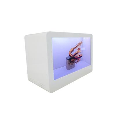 China Acrylic / Metal Full HD Transparent LCD Showcase TFT For Counter Physical for sale