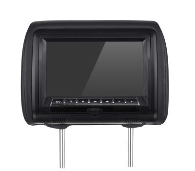 China Touch Screen 9 Inch Car Roof DVD Player HD Back Seat Head Rest Monitor USB / SD for sale