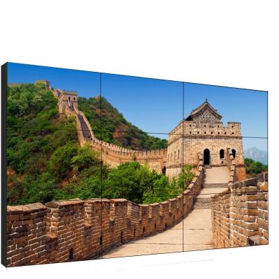 China 4K LG Narrow Bezel LCD Video Wall TFT 2xHDMI Input DP Loop High Brightness for sale