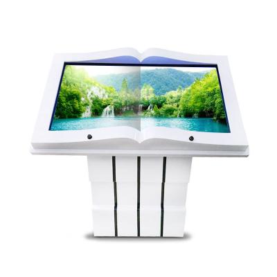 China 450cd / M2 Digital Signage Interactive Displays For Library Book Record List Internet Inquiry for sale