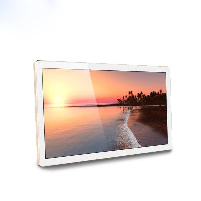 China Large Size Wall Mount Touch Screen Monitor Flat Panel With Window / Android System for sale