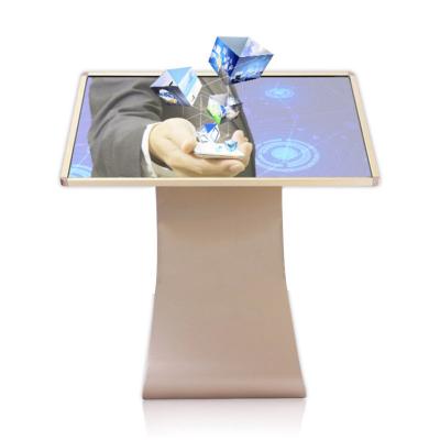 China Floor Standing Multi Touch Digital Signage 49 50 Inch K L Design Interactive Totem for sale