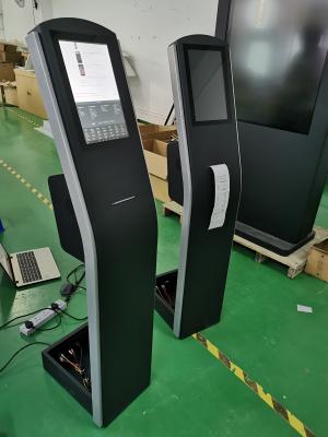 China Floor Standing Capacitive Touch Screen Kiosk 12.1'' THERMAL Printer For Order Payment for sale