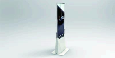 China Double Sided Stand Alone Digital Signage 43'' 55'' Super Slim Advertising Player for sale