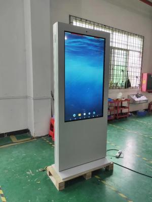 China 43 lêndeas exteriores da tela 1500-5000 da propaganda do quiosque da exposição do LCD do Signage de Digitas de 55 polegadas à venda