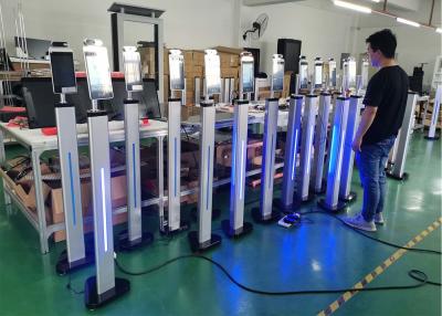 Chine Softw thermique de MIPS de scanner de la température de kiosque de corps humain de reconnaissance des visages de thermomètre de contrôle d'accès de terminal sûr de système à vendre