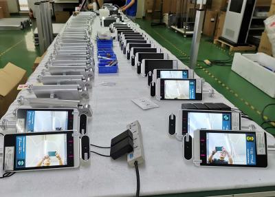 Chine Les MIPS de LOGICIEL de reconnaissance des visages de scanner thermique RFID de terminal se sont inquiétés le scanner thermique de système de sécurité de contrôle d'accès de lecteur à vendre